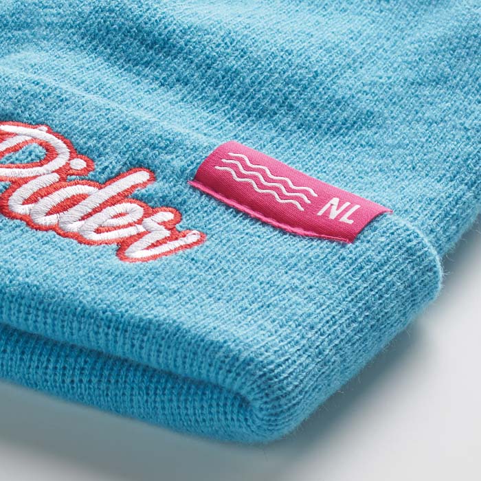 MW1002 Bonnet à manchettes en acrylique double épaisseur, unicolore. publicitaire personnalisé - vue 2