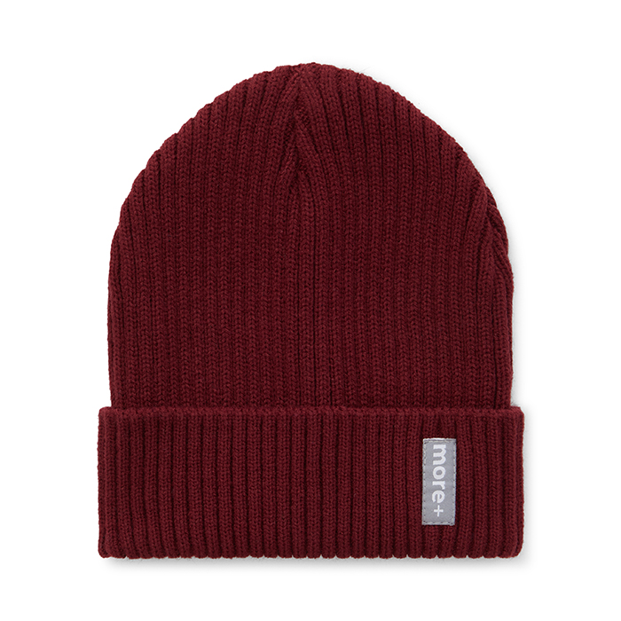 MW1022 Bonnet classique en acrylique côtelé. publicitaire personnalisé - vue 2