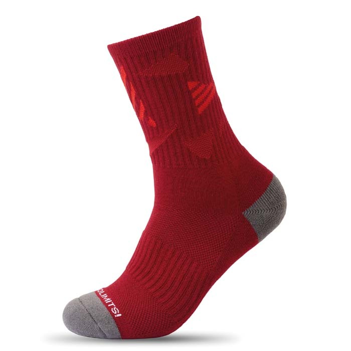 MWCS30 Chaussettes tricotées de basket-ball. Le MOQ est de 25 paires par taille. publicitaire personnalisé - vue 2