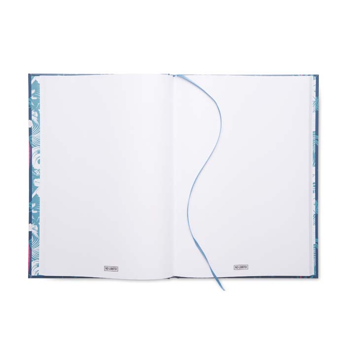 NOTEA4 Cahier A4 à couverture souple en papier avec feuilles personnalisées. publicitaire personnalisé - vue 2