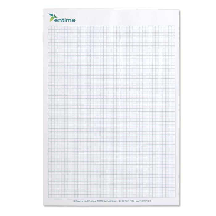 NPADA4 Bloc-notes au format A4 avec feuilles personnalisées. publicitaire personnalisé - vue 2