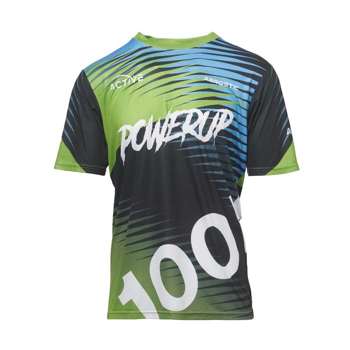 SG1145 T-shirt à carreaux ultraléger 100g. publicitaire personnalisé - vue 2