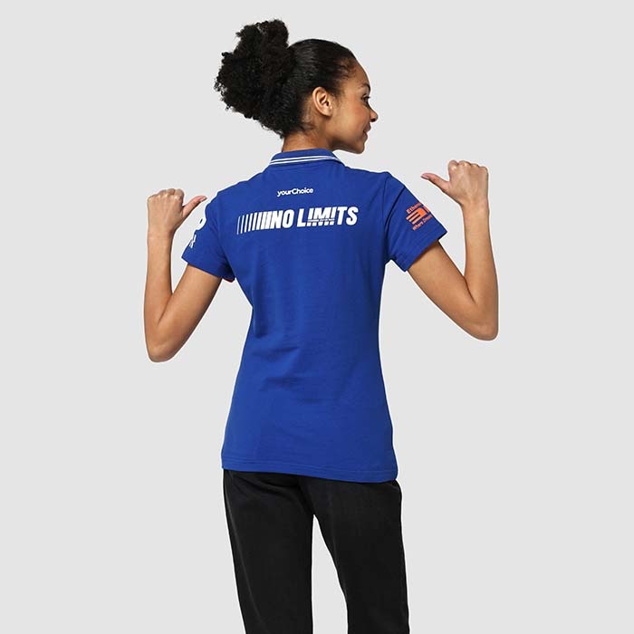 CG1007 Polo à manches contrastées en coton 190gsm publicitaire personnalisé - vue 3