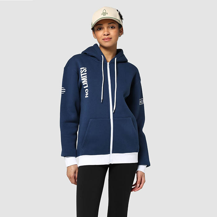 CG1013 Sweat à capuche unisexe zippé sur mesure coupe moderne. publicitaire personnalisé - vue 3