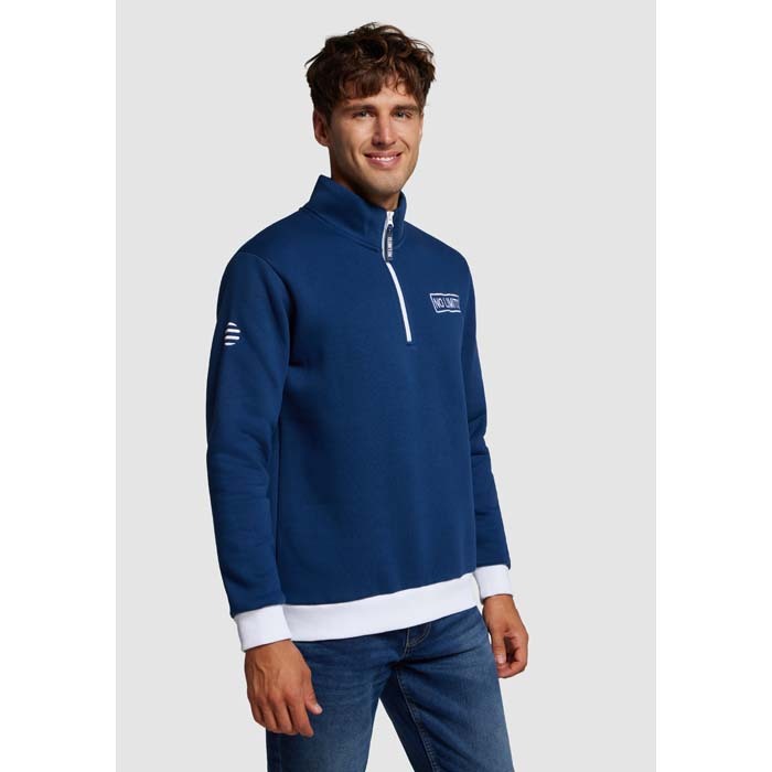 CG1017 Sweatshirt à col montant avec fermeture à glissière 1/4, sur mesure. publicitaire personnalisé - vue 3