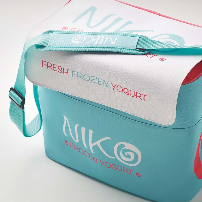 MB2012 Grand sac pique-nique et glacière avec votre design en quadri. publicitaire personnalisé - vue 3