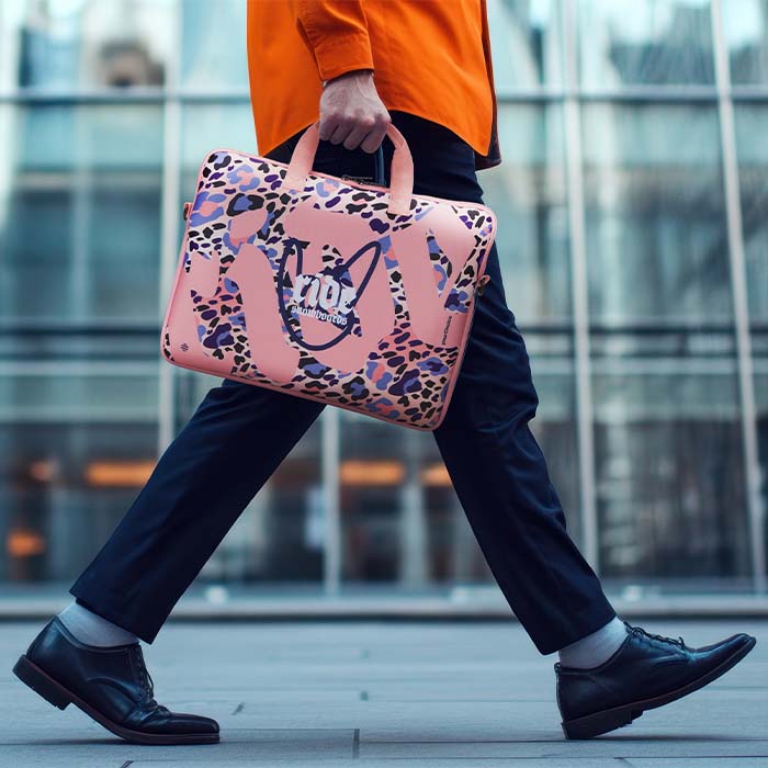 MB5007 Pochette pour ordinateur portable en néoprène sublimé avec fermeture éclair e... publicitaire personnalisé - vue 3