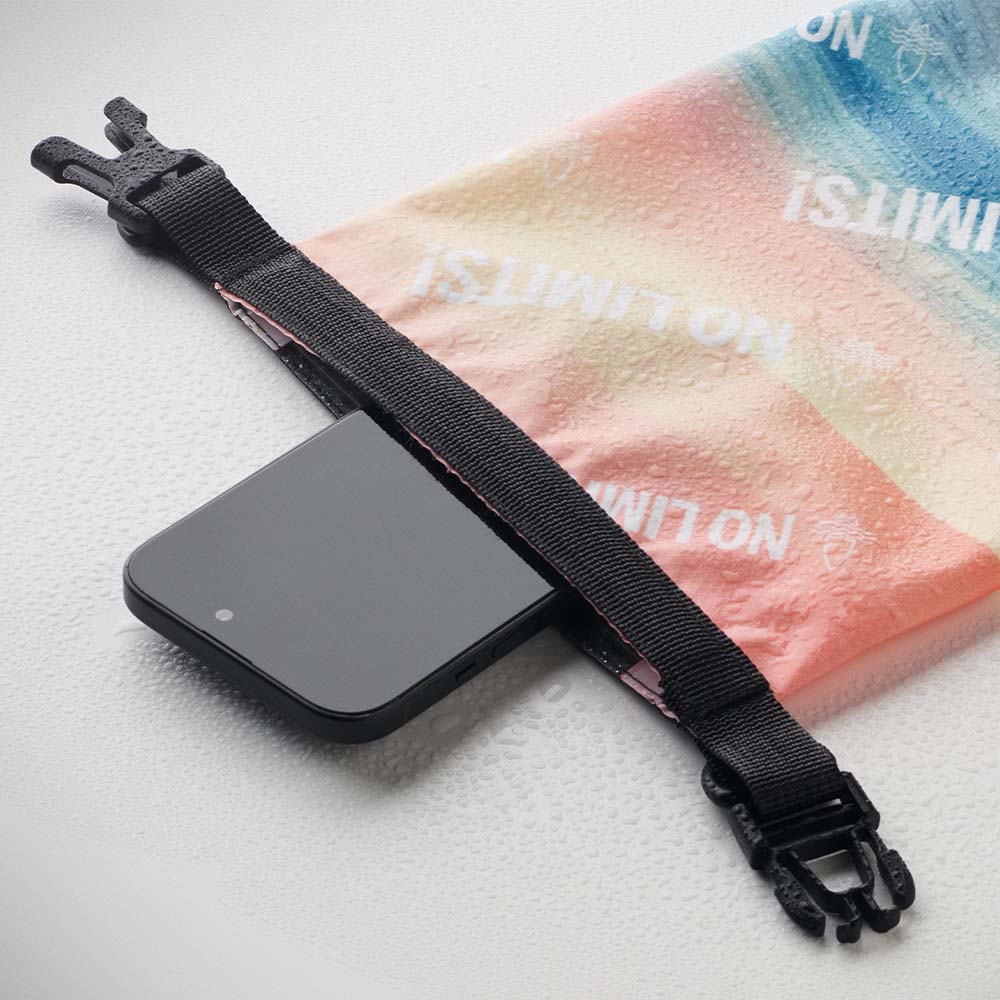 MB8006 Sac étanche de 2 L en tissu ripstop fabriqué à partir de RPET, avec fenêtre e... publicitaire personnalisé - vue 3