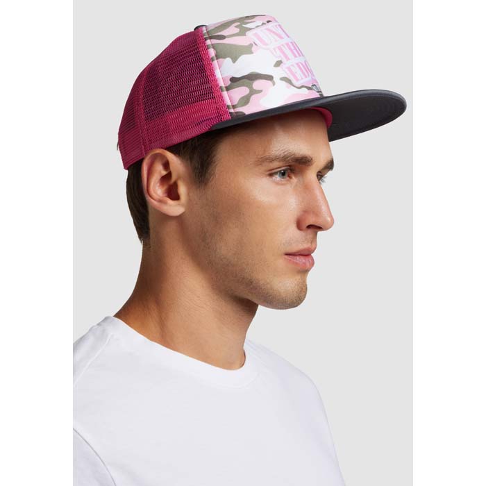 MH2214 Visière plate, snapback à 5 panneaux en polyester. Disponible dans plus de 75... publicitaire personnalisé - vue 3