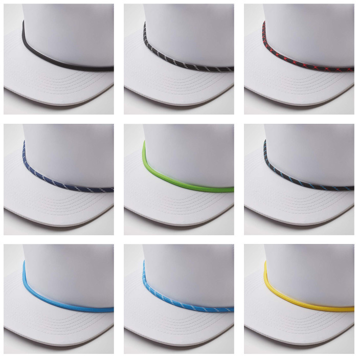 MH2328 Casquette à visière plate en tissu pongé léger. publicitaire personnalisé - vue 3