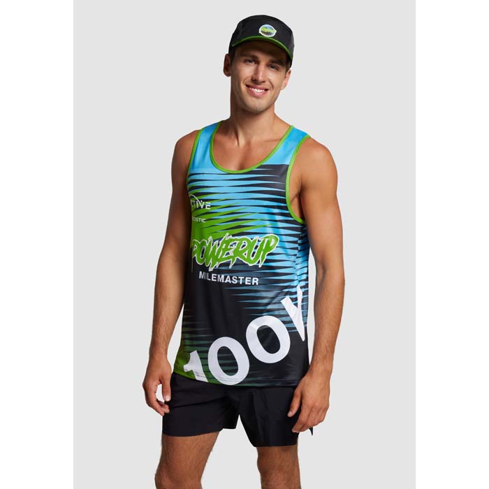 MH2330 Casquette performante non structurée en polyester nid d'abeille dans les coul... publicitaire personnalisé - vue 3