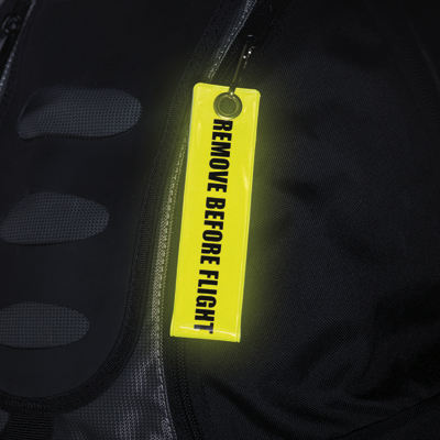 MK2020 Porte-clés réfléchissant (non destiné à la sécurité). 1 cl / 1 côté. publicitaire personnalisé - vue 3