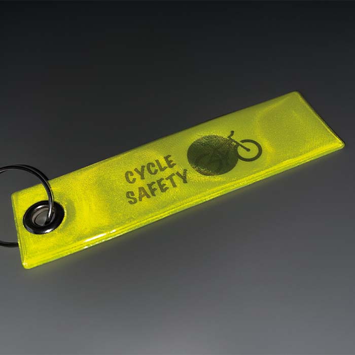 MK2030 Porte-clés de sécurité réfléchissant 3x11cm (CE EN17353) publicitaire personnalisé - vue 3