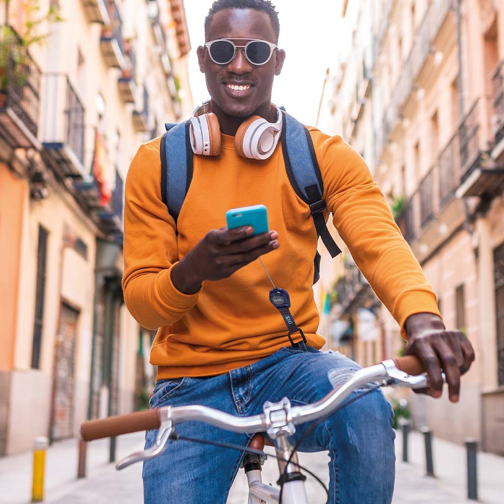 ML1089 Porte-badge robuste anti-chute et antivol avec sangle. publicitaire personnalisé - vue 3