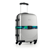 ML2004 Sangle de bagage, sublimée des deux côtés publicitaire personnalisé - vue 3