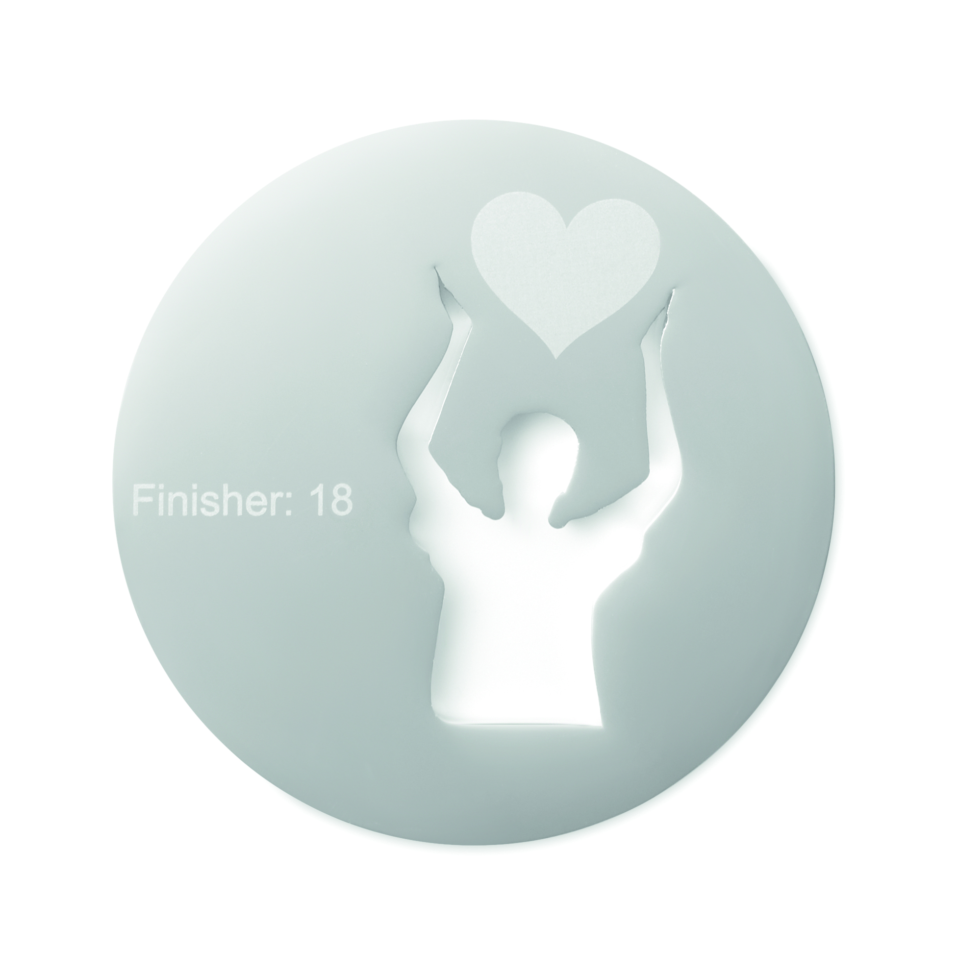 MM1009 Médaille en fer (≤25cm2 / 3 couleurs). publicitaire personnalisé - vue 3