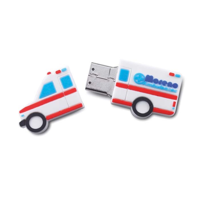 Clé USB 2D de forme personnalisée 1-64GB - vue 3