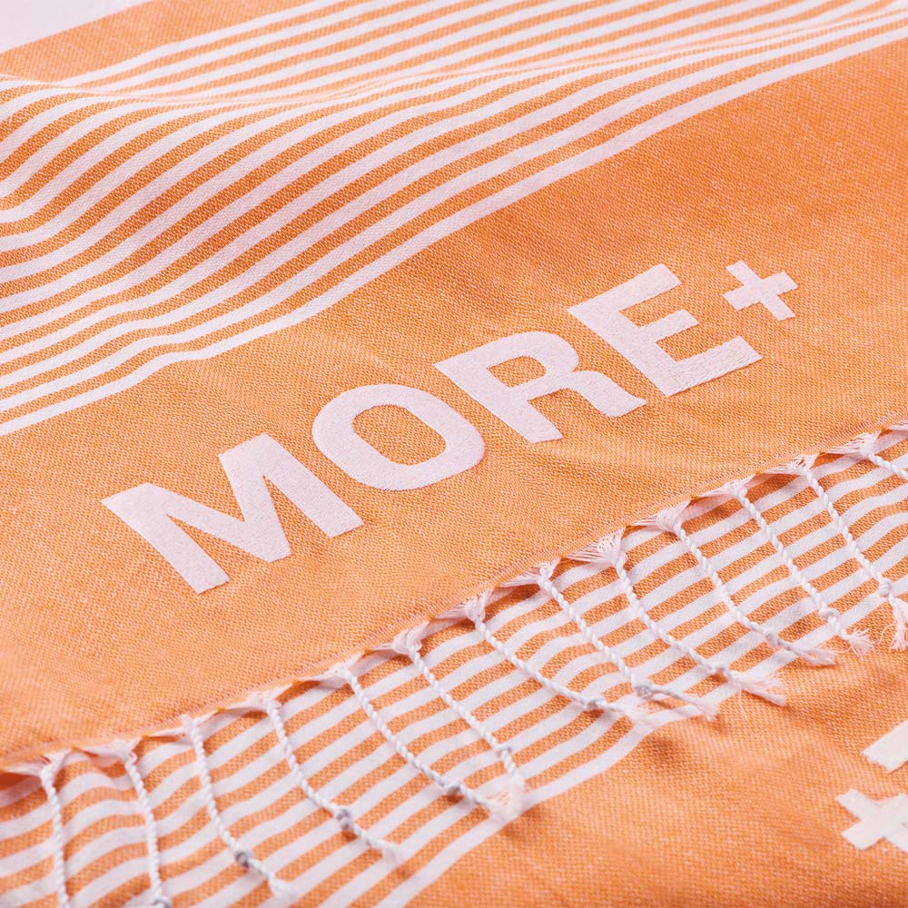 MT4109 Serviette de Hammam en coton 150gm avec votre logo publicitaire personnalisé - vue 3