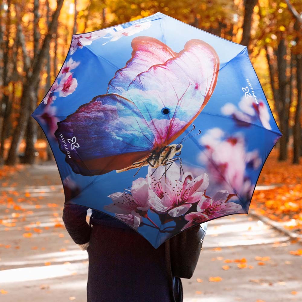 MU2107 Parapluie à un seul panneau de ⌀96 cm / 21″ pour des impressions continues. D... publicitaire personnalisé - vue 3
