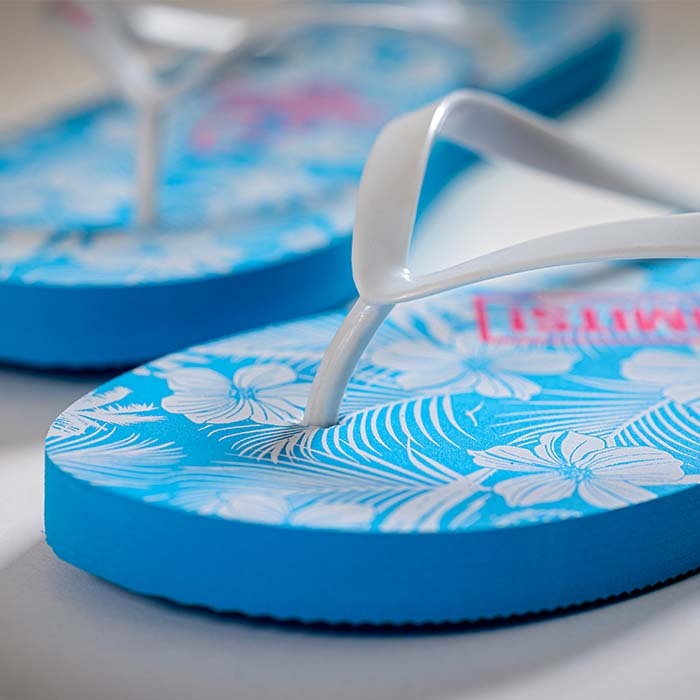 MU5001 Tongs de plage à une seule couche avec votre logo estampé ou imprimé sur la s... publicitaire personnalisé - vue 3