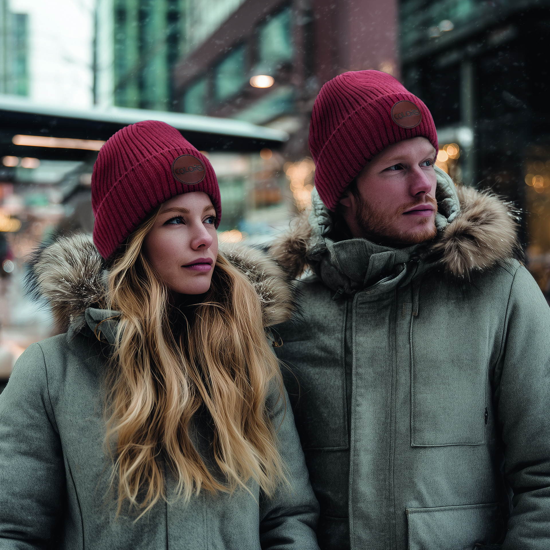 MW1022 Bonnet classique en acrylique côtelé. publicitaire personnalisé - vue 3