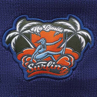 MW1111 Bonnet en jacquard à motif personnalisé rPET. publicitaire personnalisé - vue 3