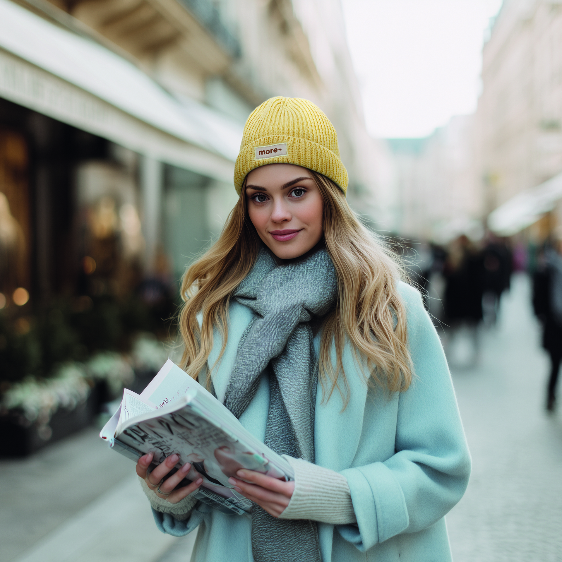 MW1117 Bonnet de pêcheur monocouche en RPET avec bord inférieur. publicitaire personnalisé - vue 3