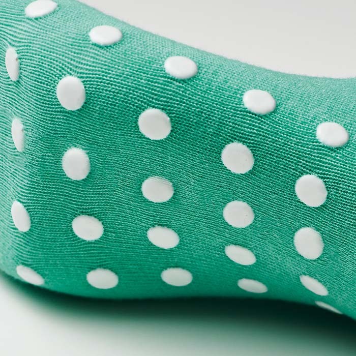 MWCS25 Socquettes antidérapantes en coton. Le MOQ est de 50 paires par taille. publicitaire personnalisé - vue 3