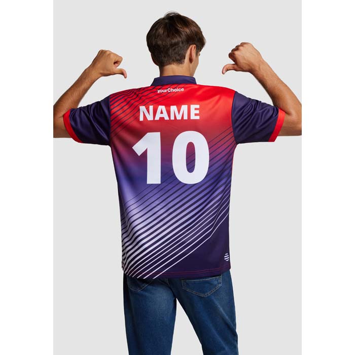 SG1019 Polo sublimé en maille polyester 180 g/m². publicitaire personnalisé - vue 3