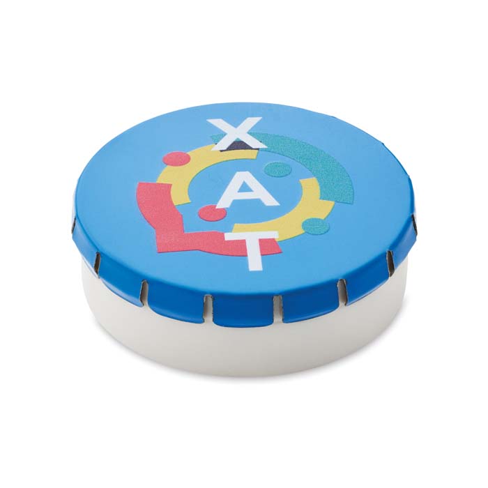 YC7232 Env. 12gr. de bonbons à la menthe sans sucre dans une boîte en plastique et u... publicitaire personnalisé - vue 3