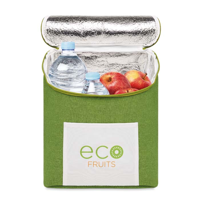 YC9853 Sac à dos isotherme avec couvercle en couleur et poche frontale. publicitaire personnalisé - vue 3