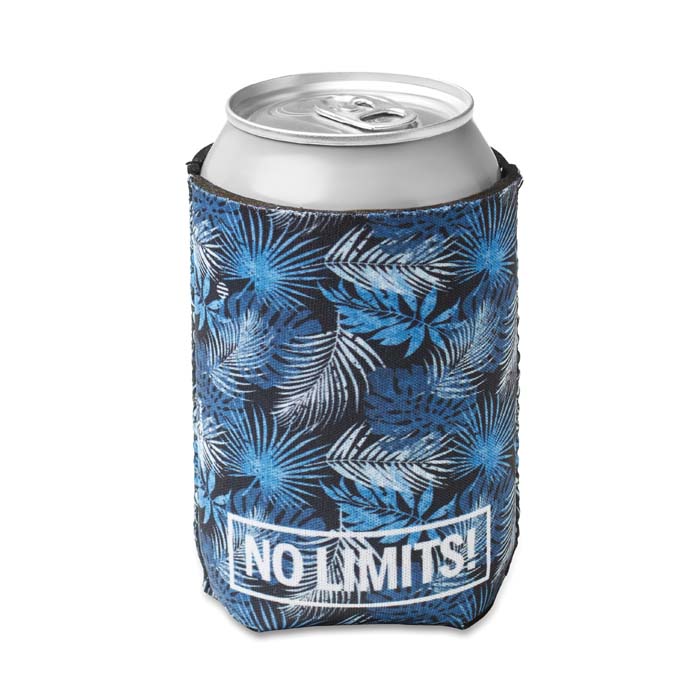 MCAN11 Glacière à canettes pliable en néoprène. Format élégant de 330 ml. publicitaire personnalisé - vue 4
