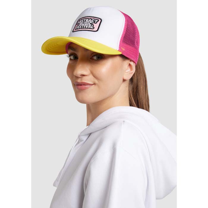 MH2211 Casquette trucker en polyester de haute qualité, disponible dans plus de 75 0... publicitaire personnalisé - vue 4