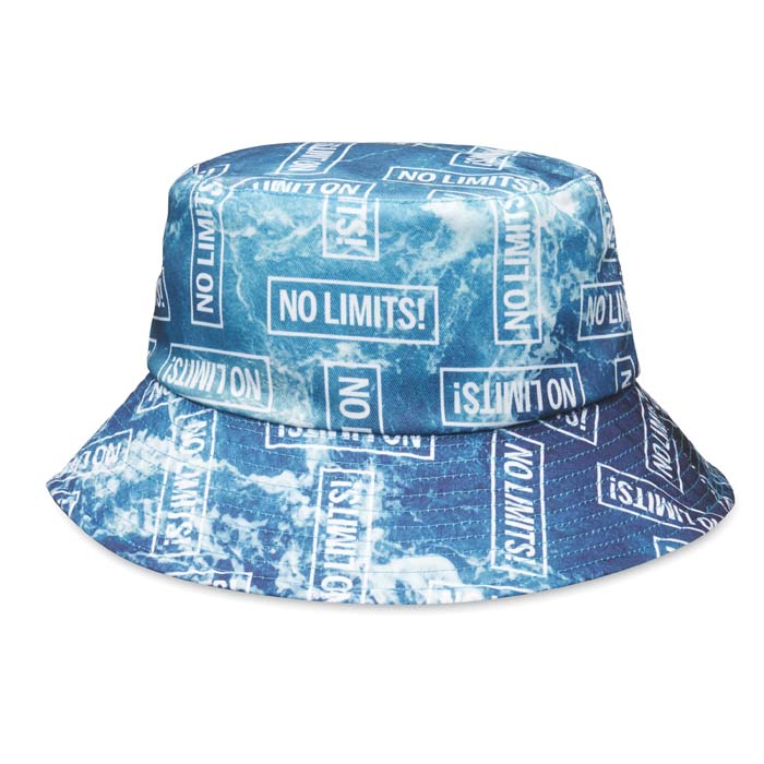 MH2322 Bob réversible en polyester 260 g/m² en quadrichromie. Design sur deux côtés ... publicitaire personnalisé - vue 4