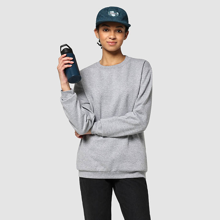 MH2353 Casquette à visière plate à 6 panneaux, non structurée, en coton velours. publicitaire personnalisé - vue 4