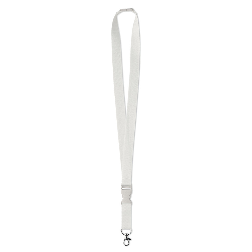 ML1029 Lanyard en bambou avec boucle et impression 1 couleur sur 1 côté. publicitaire personnalisé - vue 4