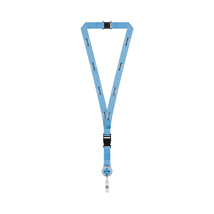 ML1162 Silkkipainettu jojokaulanauha pikalukolla. Kaulanauha, jossa on 1-värinen pai... publicitaire personnalisé - vue 4