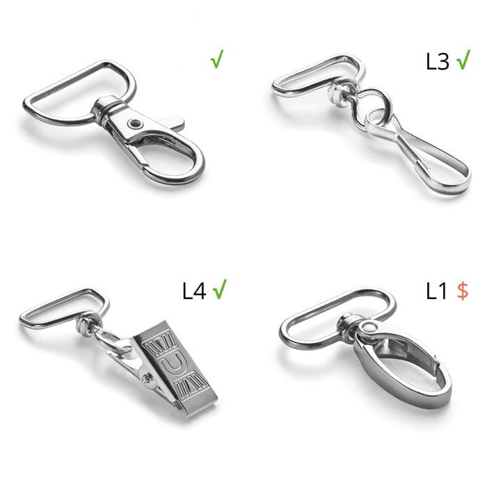 ML1303 Lanyard RPET avec votre design en quadri sur les deux faces. publicitaire personnalisé - vue 4