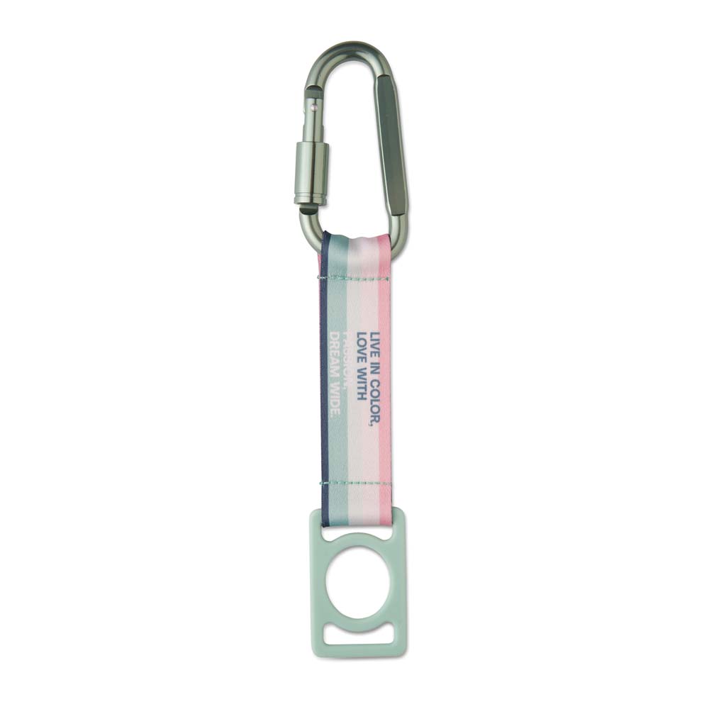 MLBH04 Porte-bouteille d'eau minérale sublimé avec mousqueton (non destiné à la sécu... publicitaire personnalisé - vue 4