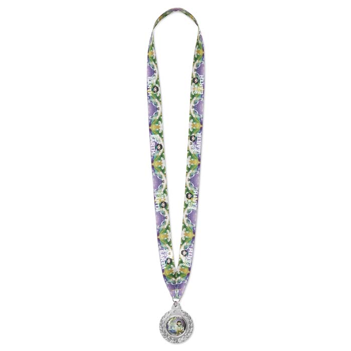 MM1023 Médaille en fer de 50 mm avec doming. publicitaire personnalisé - vue 4