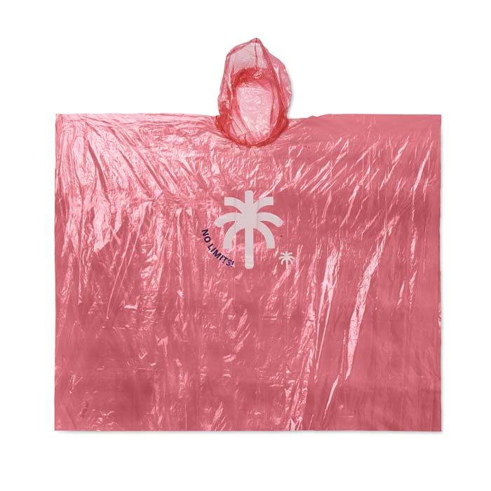 MP0025 Poncho imprimable populaire. Logo 1 couleur inclus (max. 30 x 30 cm) publicitaire personnalisé - vue 4