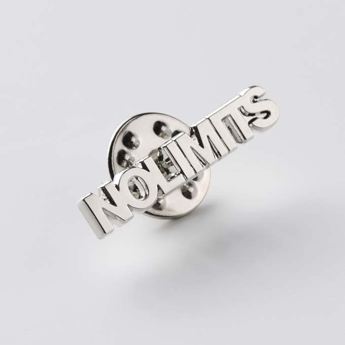 MPIN15 Pin's en alliage de zinc sans émail, de forme personnalisée publicitaire personnalisé - vue 4