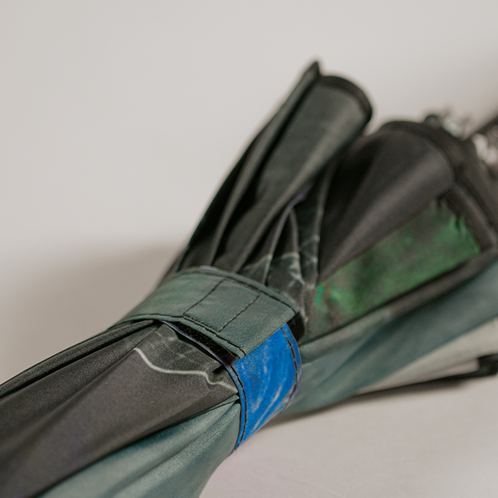 MU3108 ⌀102cm/23″ . Motif en quadri (photo) sur tout le panneau. publicitaire personnalisé - vue 4