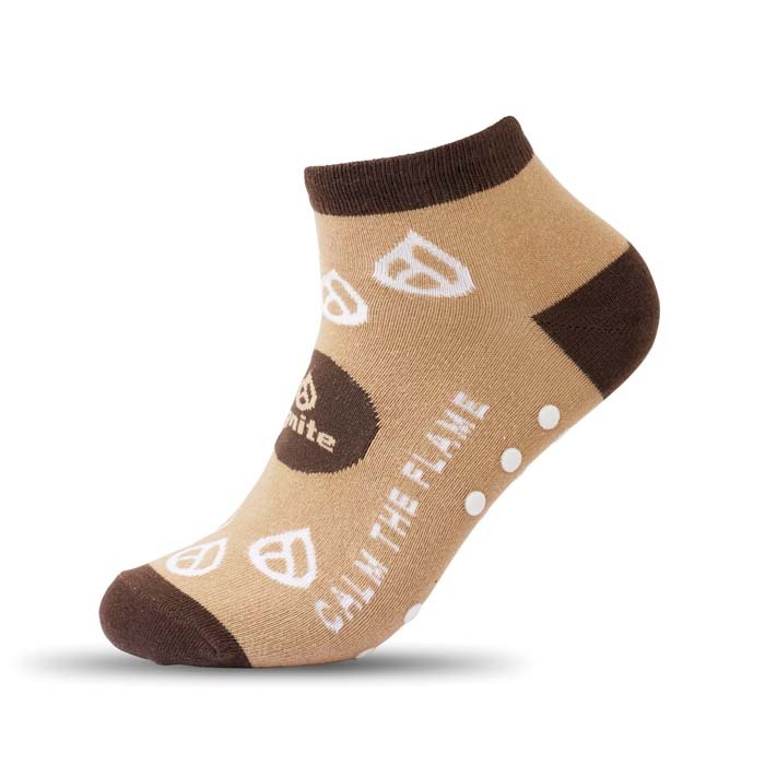 MWCS25 Socquettes antidérapantes en coton. Le MOQ est de 50 paires par taille. publicitaire personnalisé - vue 4