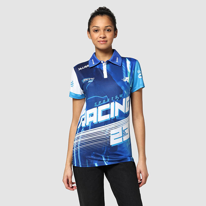 SG1020 Polo slim fit sublimé. 180 g/m2 de polyester / 8 % d'élasthanne. publicitaire personnalisé - vue 4