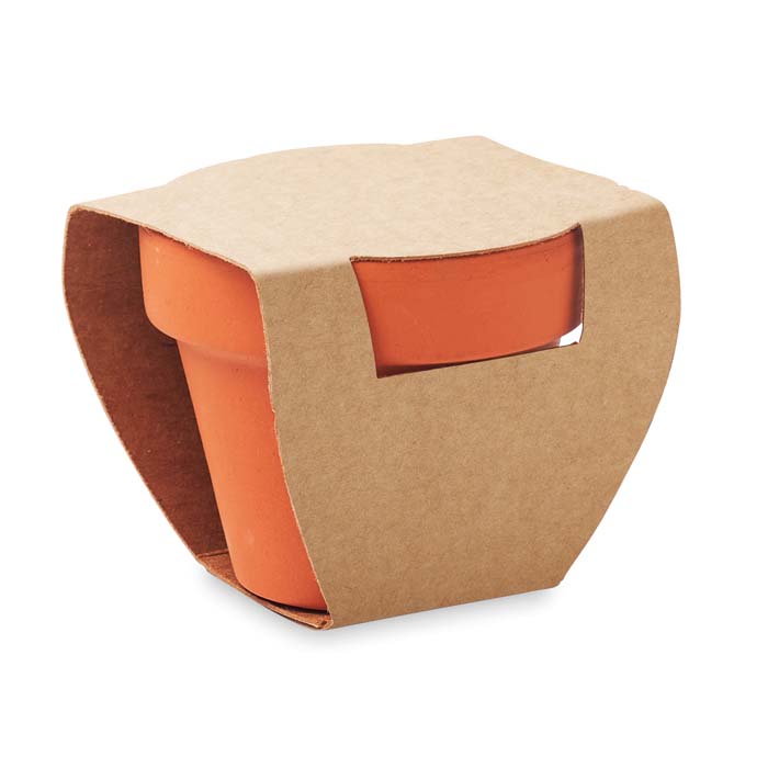 YC6146 Choisissez l'une des 4 tailles de pots en terre cuite. publicitaire personnalisé - vue 4