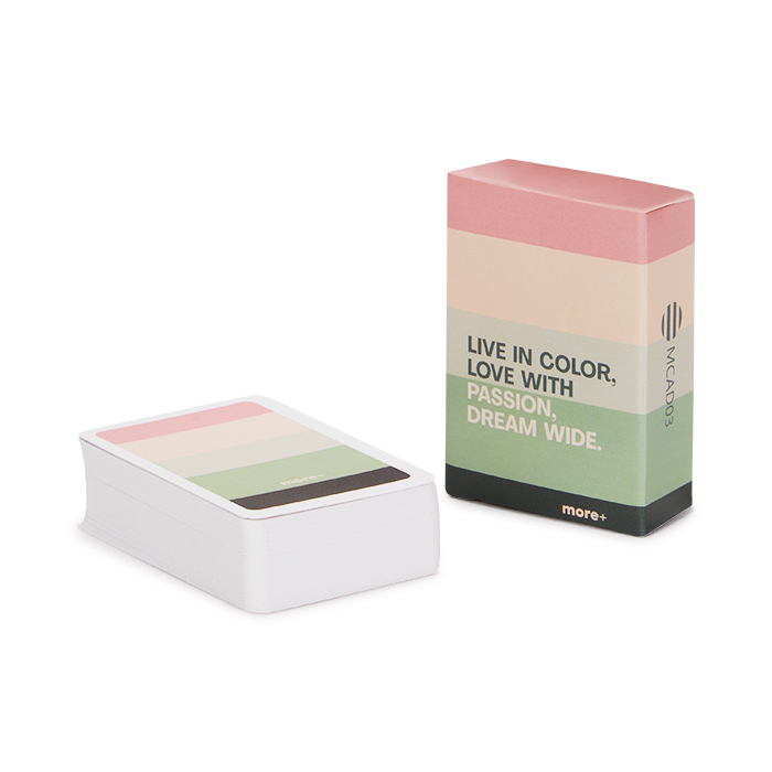 MCAD03 54 cartes de jeu de voyage, votre dessin sur 1 face. publicitaire personnalisé - vue 5