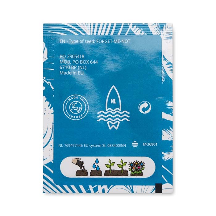 MG6901 Enveloppe en papier blanc avec les graines de votre choix. publicitaire personnalisé - vue 5