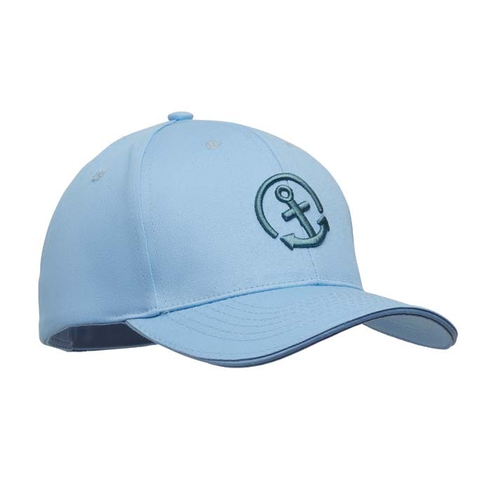 MH2004 Casquette de baseball à 6 panneaux, fabriquée en coton lourd brossé 280gsm, a... publicitaire personnalisé - vue 5