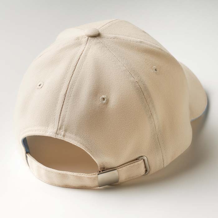 MH2015 Coton épais brossé avec sandwich et visière multicolore. publicitaire personnalisé - vue 5